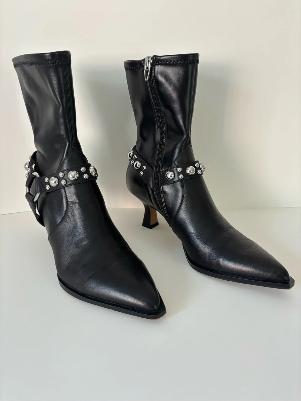 Dolce Vita Black Ankle Boots